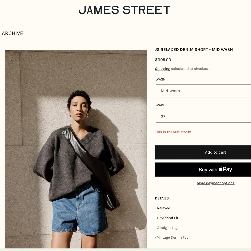 James Street co Denim Shorts